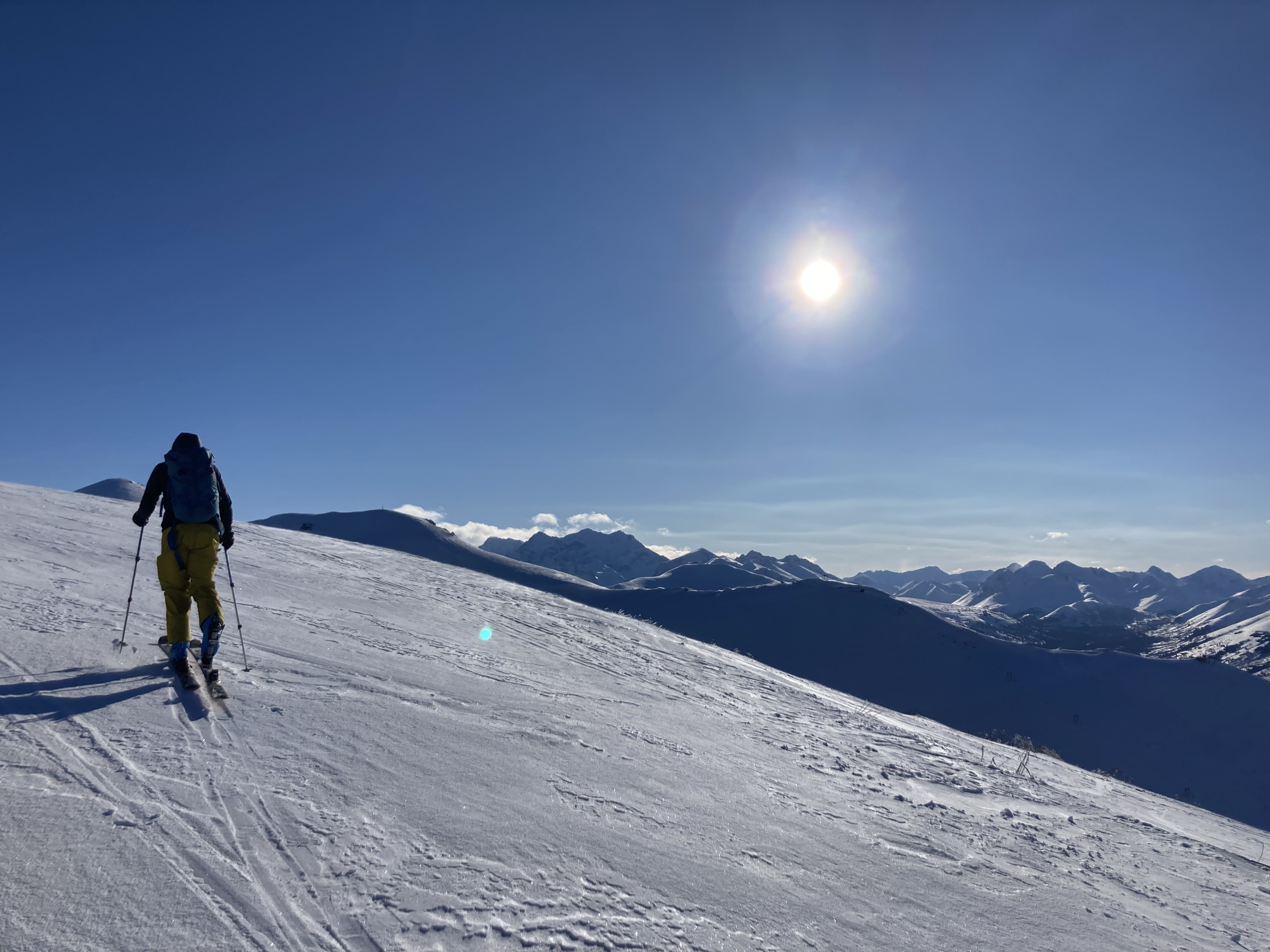 Lukas Skinning Up Arctic Valley