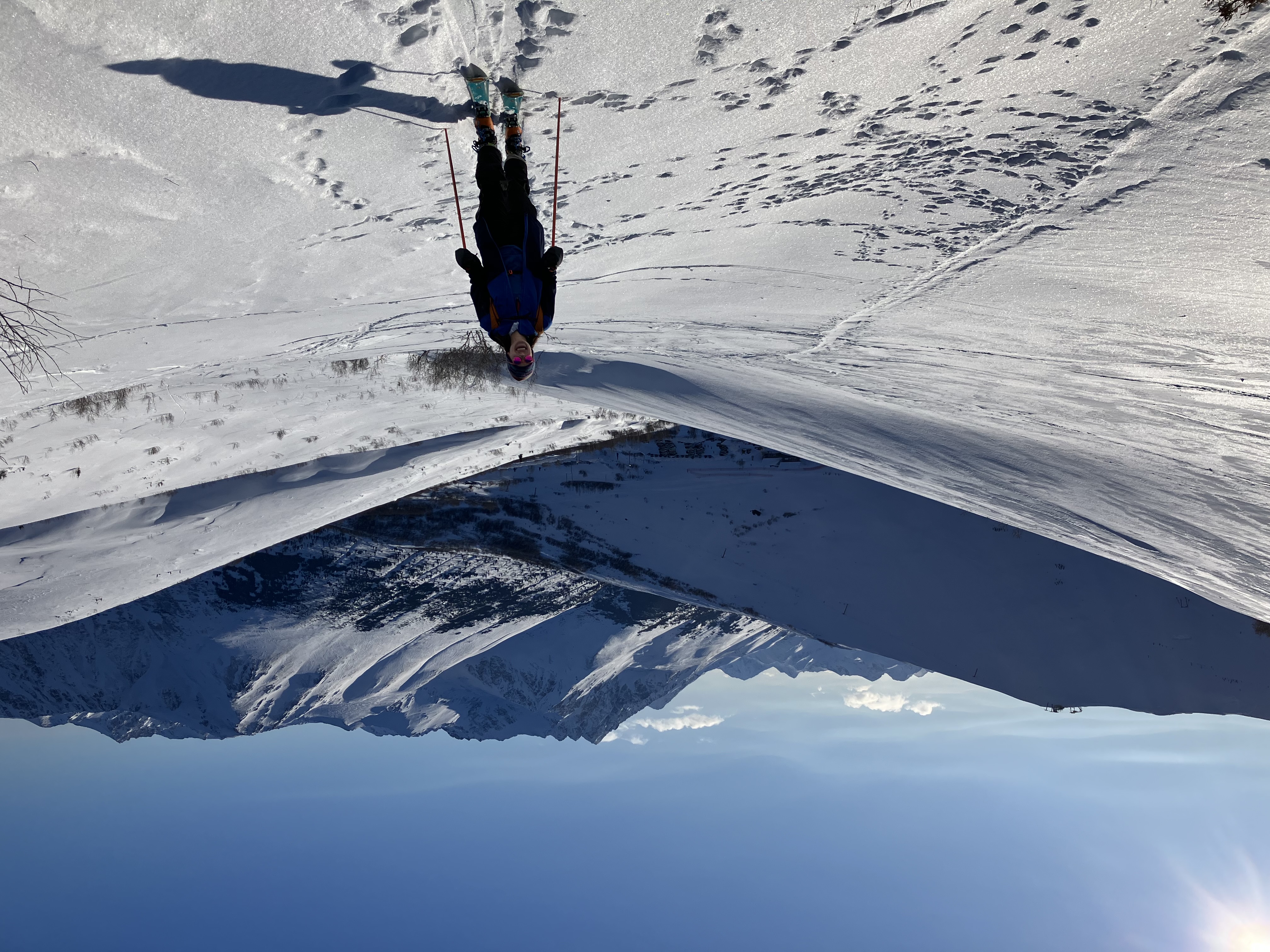 Simona Skinning Up Arctic Valley